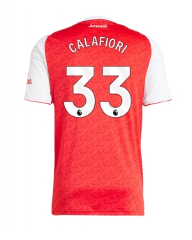 Billige Fotballdrakt Arsenal Riccardo Calafiori #33 Replika Hjemmedrakt 2025-26 Kortermet Billige Fotballdrakt Arsenal Riccardo Calafiori #33 Replika Hjemmedrakt 2025-26 Kortermet
